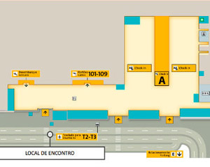 Transporte de Uber Aeroporto de Guarulhos